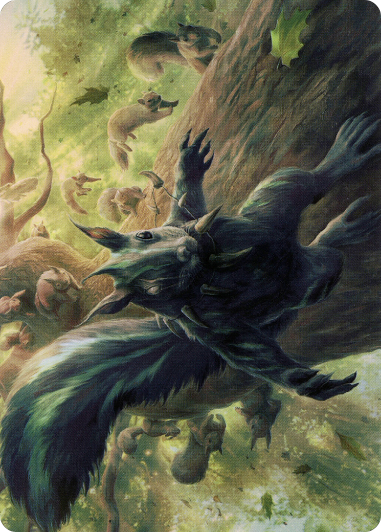 Chatterfang, Squirrel General Art Card (68) [Modern Horizons 2 Art Series] | Gam3 Escape