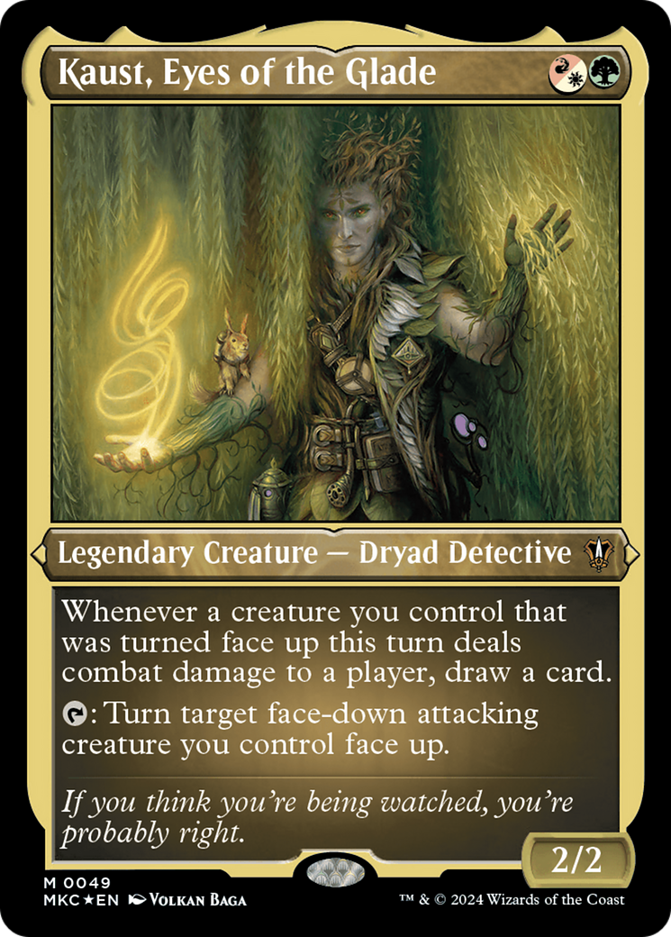 Kaust, Eyes of the Glade (Display Commander) [Murders at Karlov Manor Commander] | Gam3 Escape