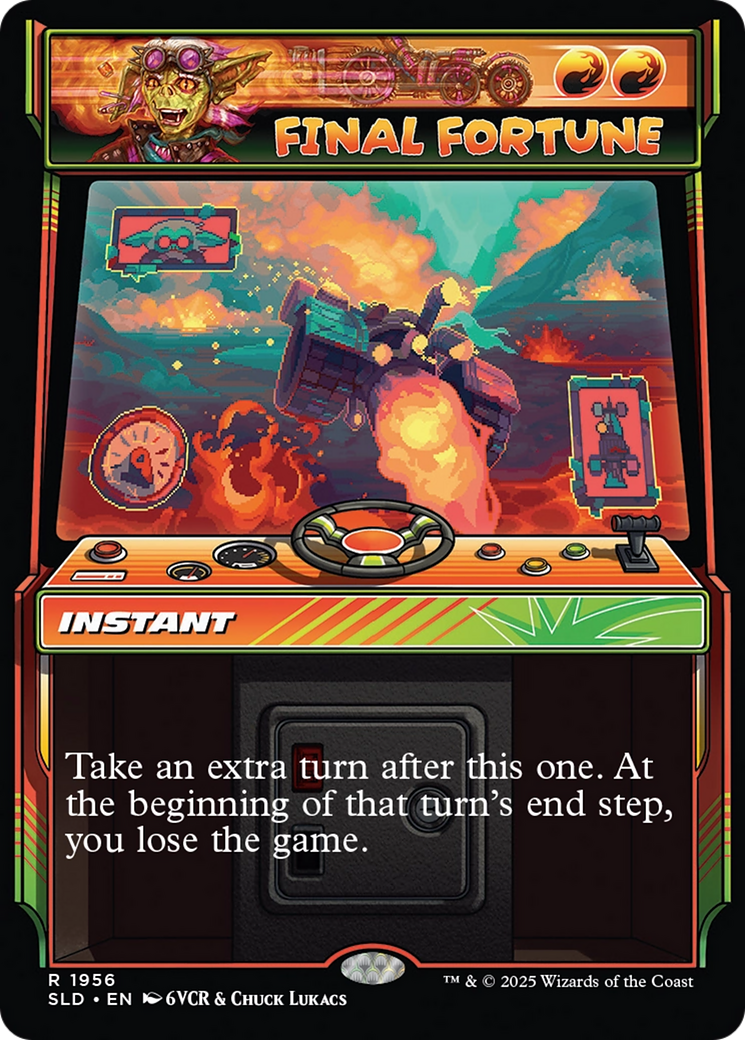 Final Fortune (Rainbow Foil) [Secret Lair Drop Series] | Gam3 Escape