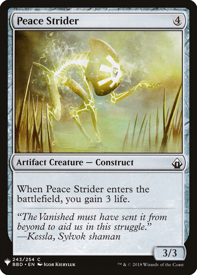 Peace Strider [Mystery Booster] | Gam3 Escape