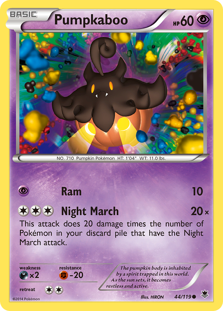 Pumpkaboo (44/119) [XY: Phantom Forces] | Gam3 Escape