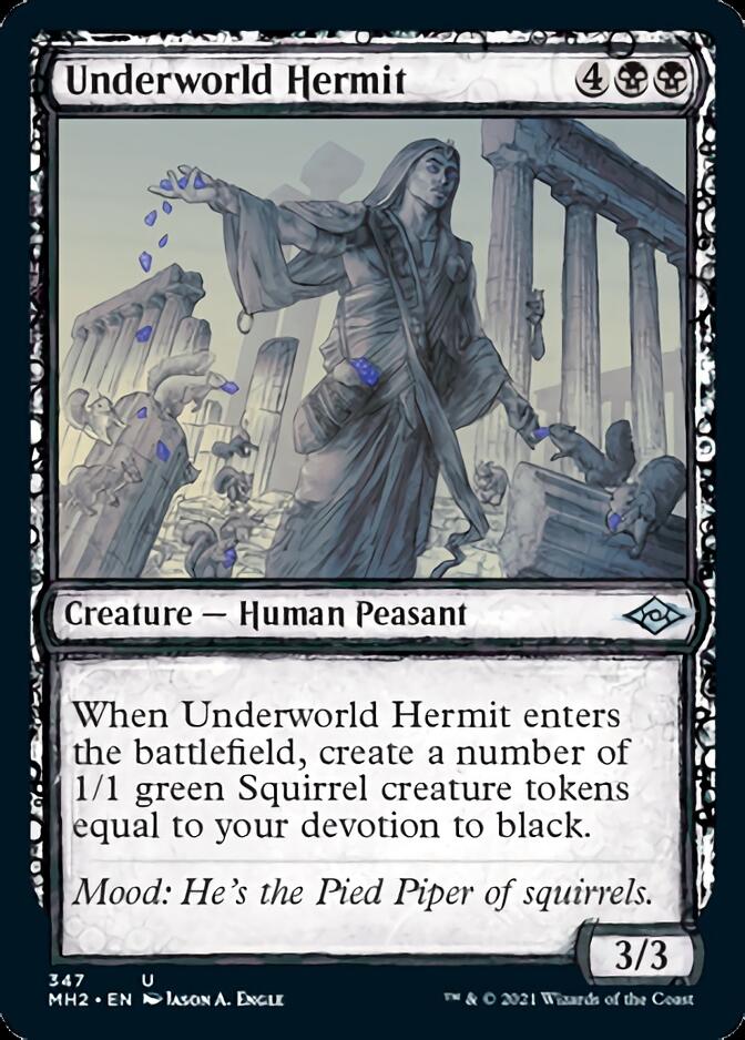 Underworld Hermit (Sketch) [Modern Horizons 2] | Gam3 Escape