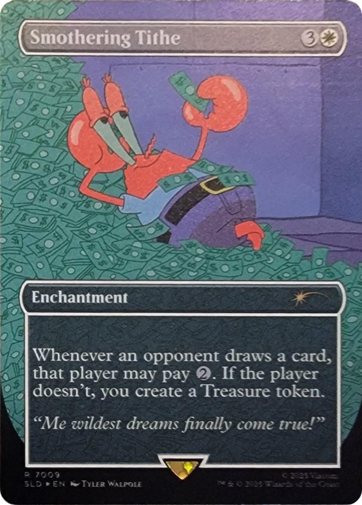 Smothering Tithe (7009) (Rainbow Foil) [Secret Lair Drop Series] | Gam3 Escape