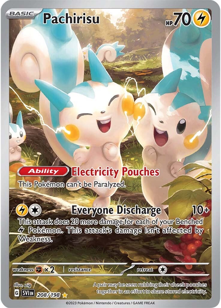 Pachirisu (208/198) [Scarlet & Violet: Base Set] | Gam3 Escape