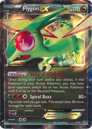 Flygon EX (XY61) (Jumbo Card) [XY: Black Star Promos] | Gam3 Escape