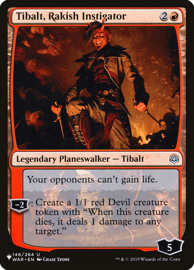 Tibalt, Rakish Instigator [The List] | Gam3 Escape