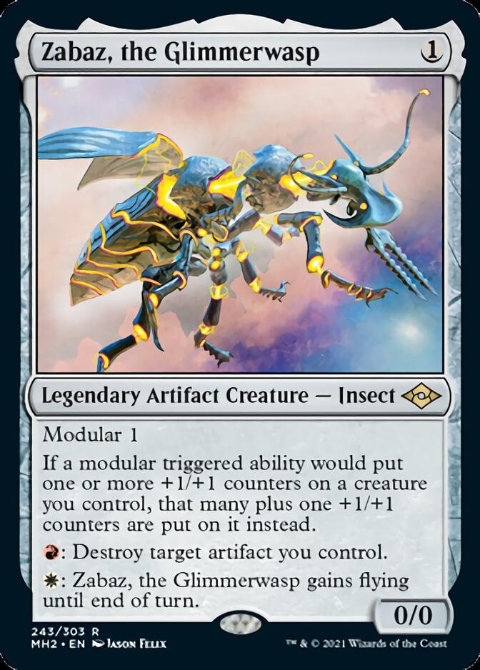 Zabaz, the Glimmerwasp [Modern Horizons 2] | Gam3 Escape