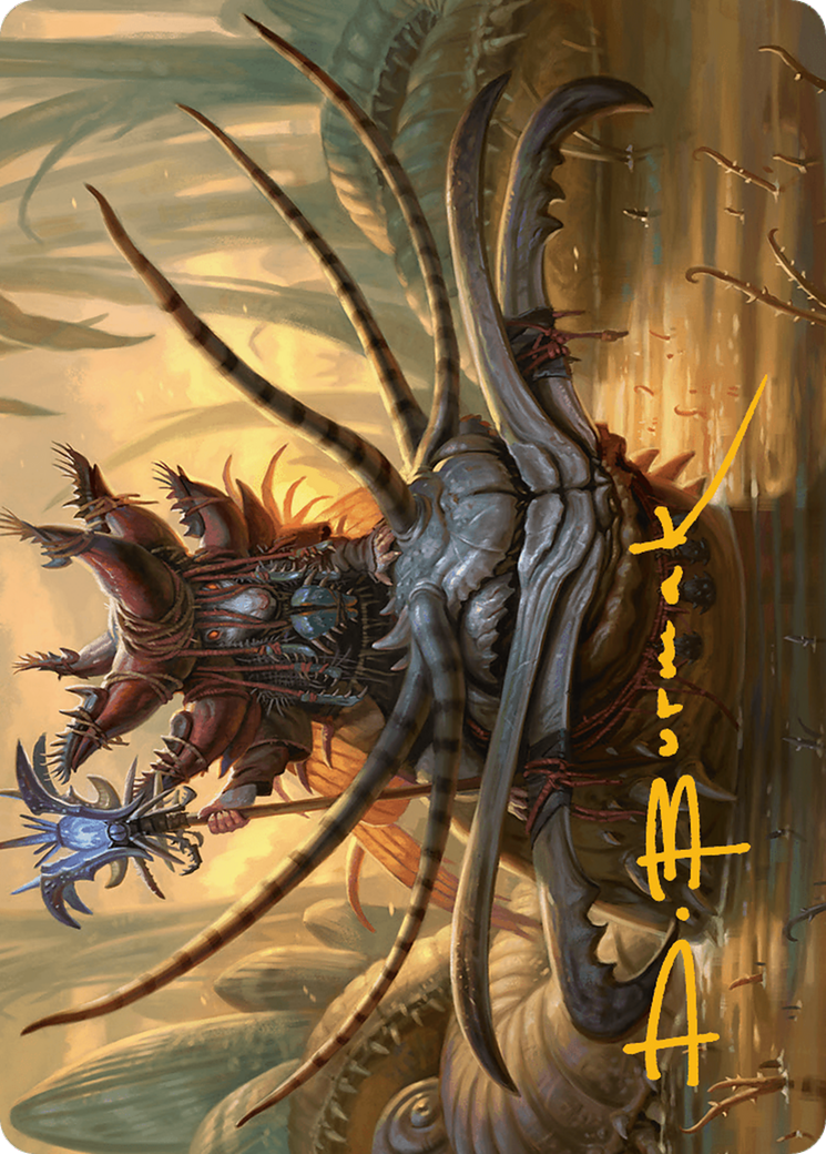 Wick's Patrol Art Card (Gold-Stamped Signature) [Bloomburrow Art Series] | Gam3 Escape