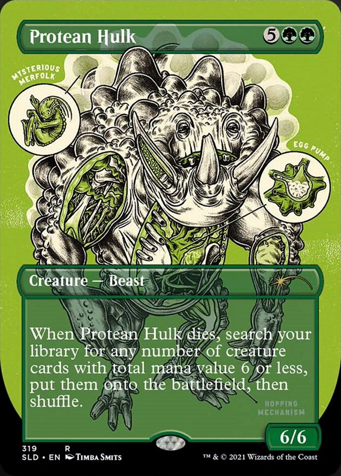 Protean Hulk (Borderless Foil Etched) [Secret Lair Drop Series] | Gam3 Escape