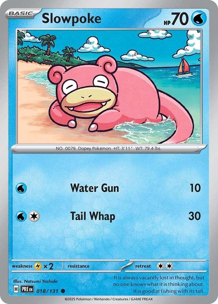 Slowpoke (018/131) [Scarlet & Violet: Prismatic Evolutions] | Gam3 Escape