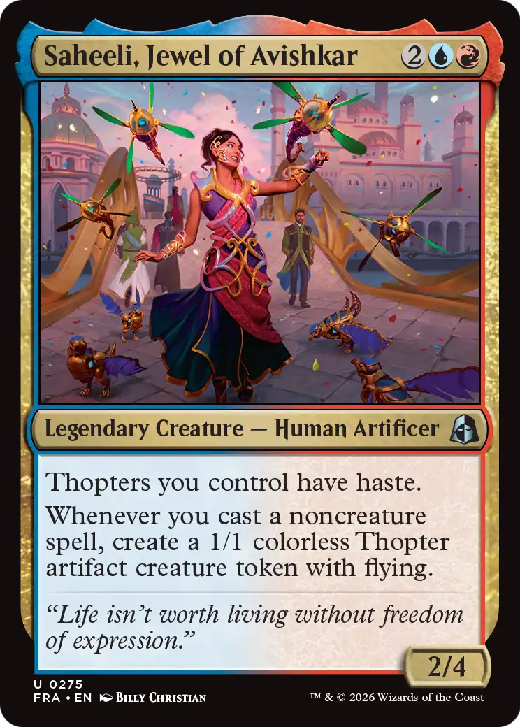 Saheeli, Jewel of Avishkar [Reality Fracture] | Gam3 Escape