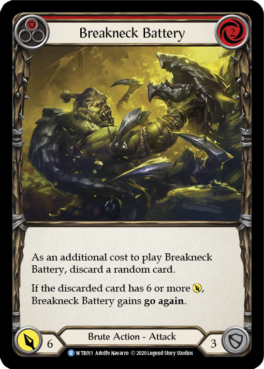 Breakneck Battery (Red) [U-WTR011] (Welcome to Rathe Unlimited)  Unlimited Normal | Gam3 Escape