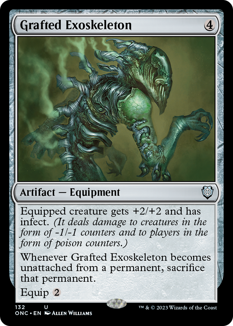 Grafted Exoskeleton [Phyrexia: All Will Be One Commander] | Gam3 Escape