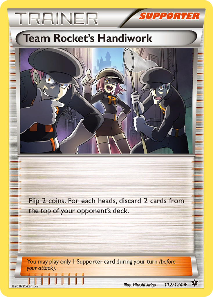 Team Rocket's Handiwork (112/124) [XY: Fates Collide] | Gam3 Escape