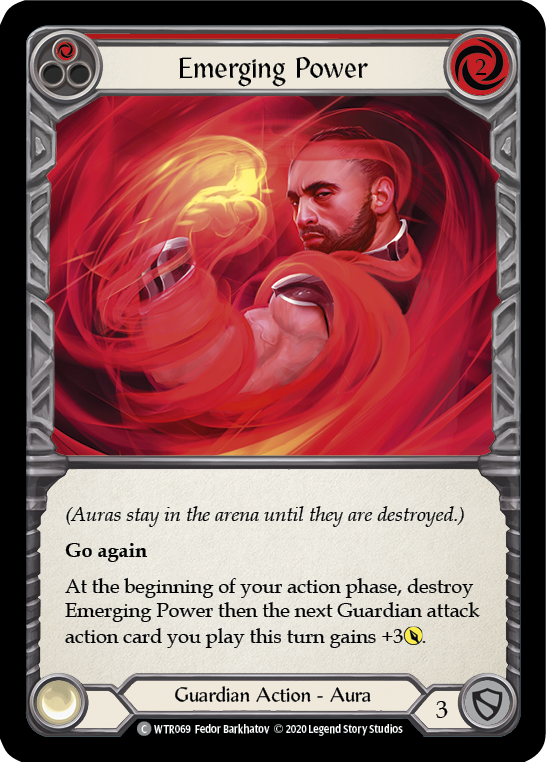 Emerging Power (Red) [U-WTR069] (Welcome to Rathe Unlimited)  Unlimited Normal | Gam3 Escape