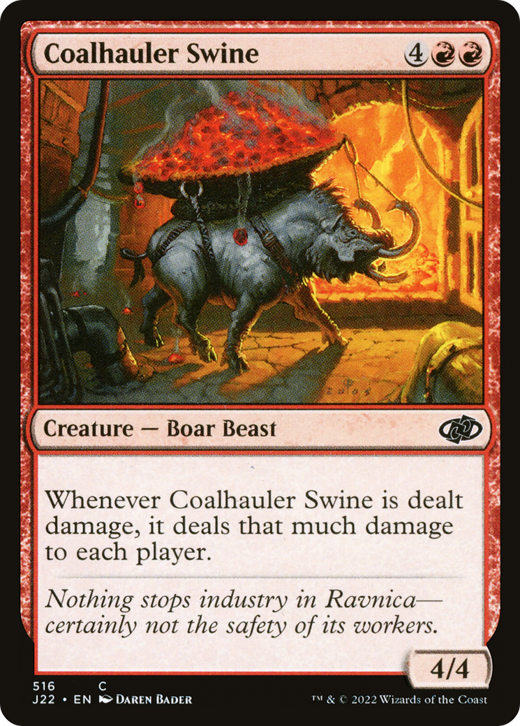 Coalhauler Swine [Jumpstart 2022] | Gam3 Escape