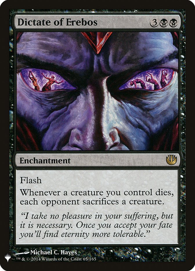 Dictate of Erebos [Mystery Booster] | Gam3 Escape