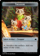 Squirrel // Treasure Double-Sided Token [Bloomburrow Tokens] | Gam3 Escape