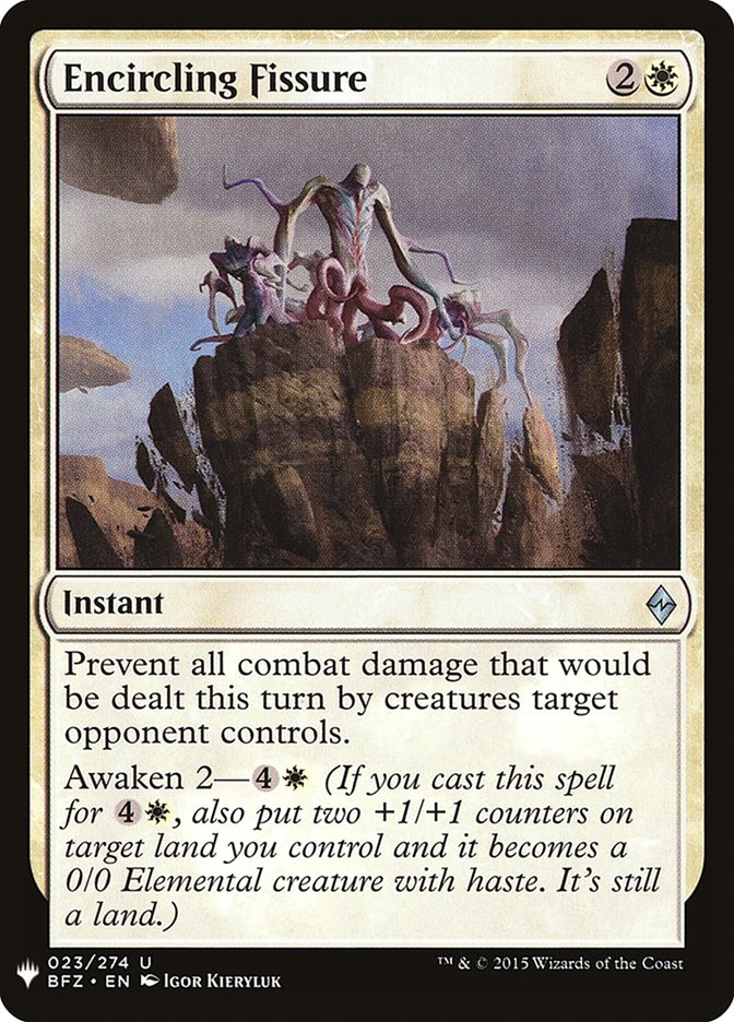 Encircling Fissure [Mystery Booster] | Gam3 Escape