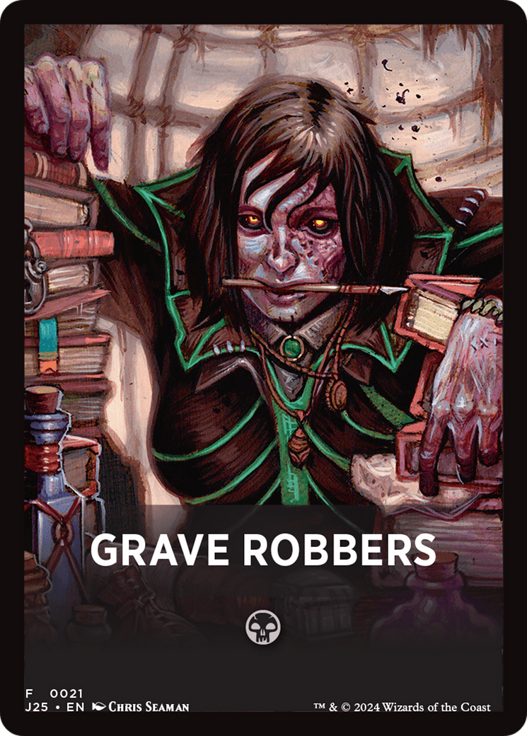 Grave Robbers Theme Card [Foundations Jumpstart Front Cards] | Gam3 Escape