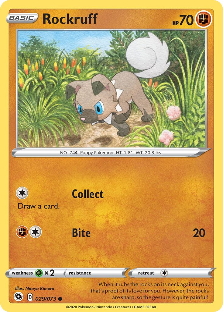 Rockruff (029/073) [Sword & Shield: Champion's Path] | Gam3 Escape