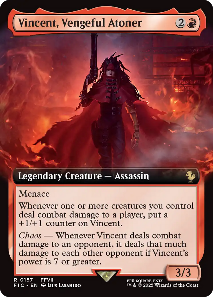 Vincent, Vengeful Atoner (Extended Art) [FINAL FANTASY Commander] | Gam3 Escape