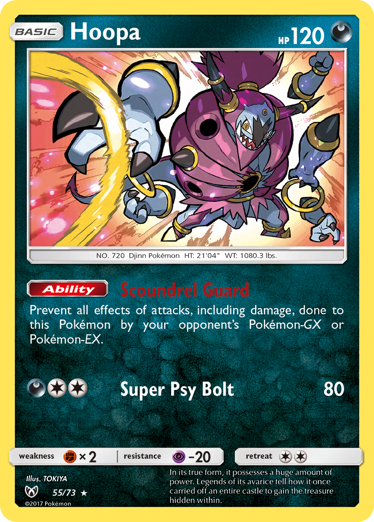 Hoopa (55/73) [Sun & Moon: Shining Legends] | Gam3 Escape