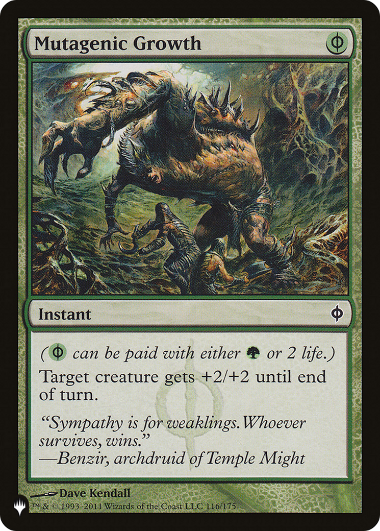 Mutagenic Growth [The List] | Gam3 Escape