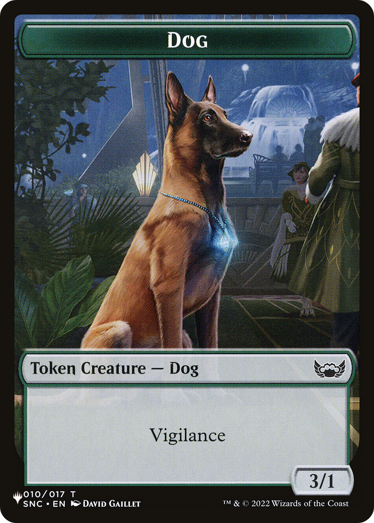 Shapeshifter // Dog Double-Sided Token [The List] | Gam3 Escape