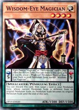 Wisdom-Eye Magician [OP19-EN020] Common | Gam3 Escape