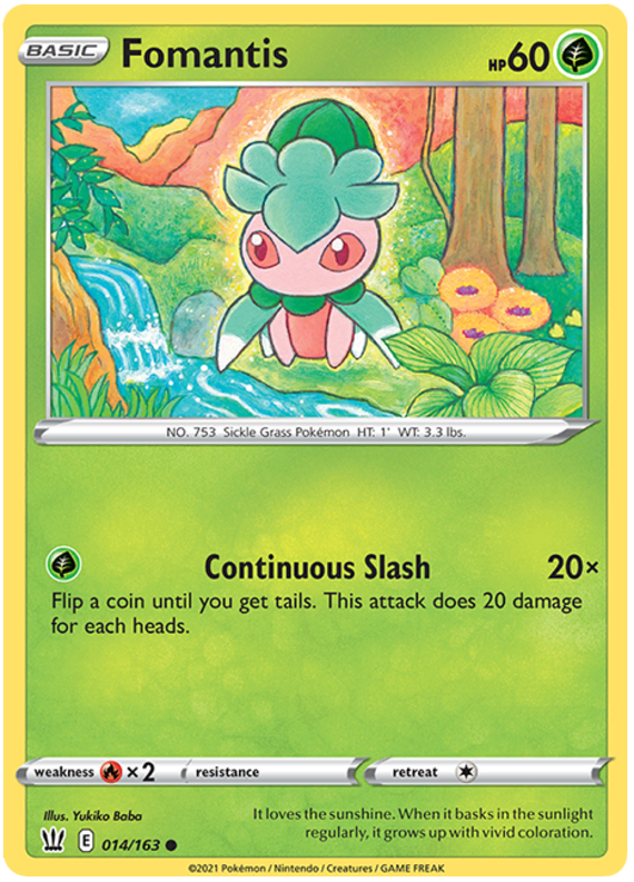 Fomantis (014/163) [Sword & Shield: Battle Styles] | Gam3 Escape