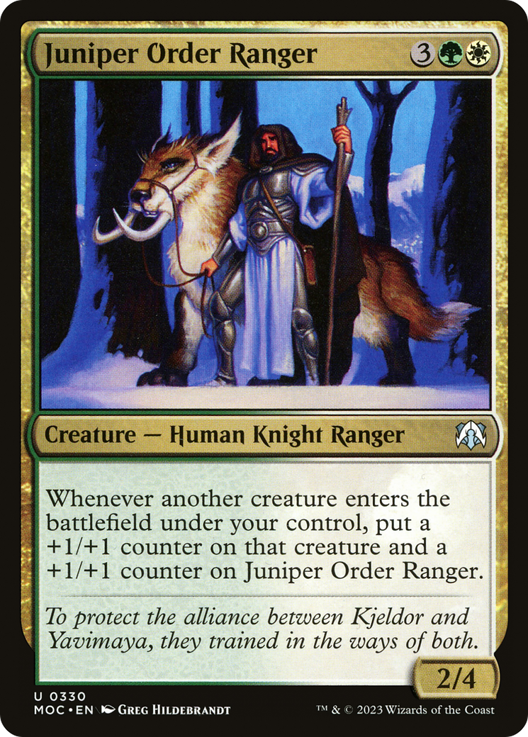 Juniper Order Ranger [March of the Machine Commander] | Gam3 Escape