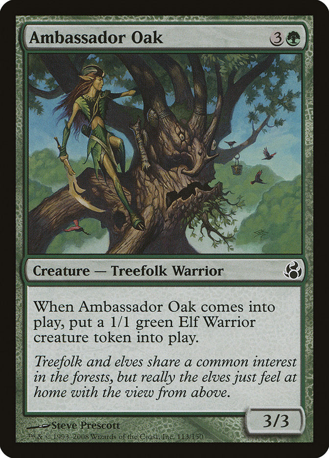 Ambassador Oak (Oversized) [Oversize Cards] | Gam3 Escape