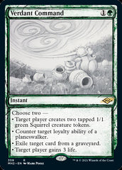 Verdant Command (Sketch) [Modern Horizons 2] | Gam3 Escape