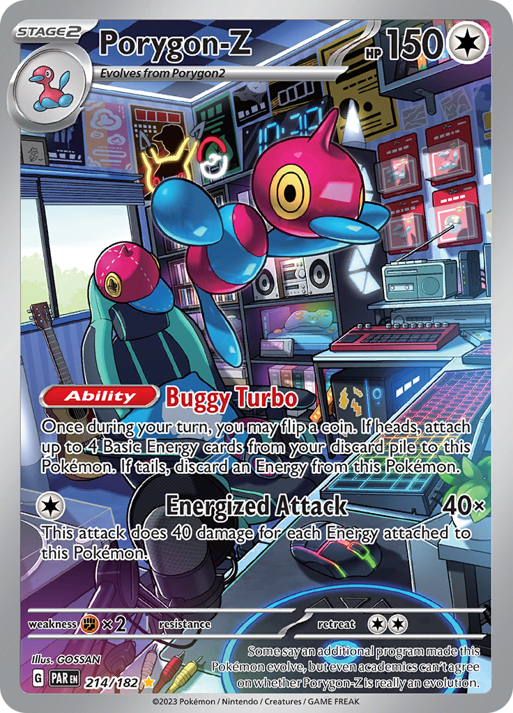 Porygon-Z (214/182) [Scarlet & Violet: Paradox Rift] | Gam3 Escape