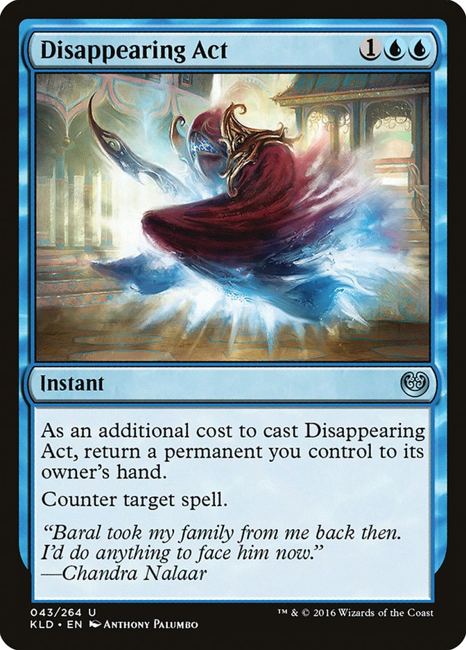 Disappearing Act [Kaladesh] | Gam3 Escape