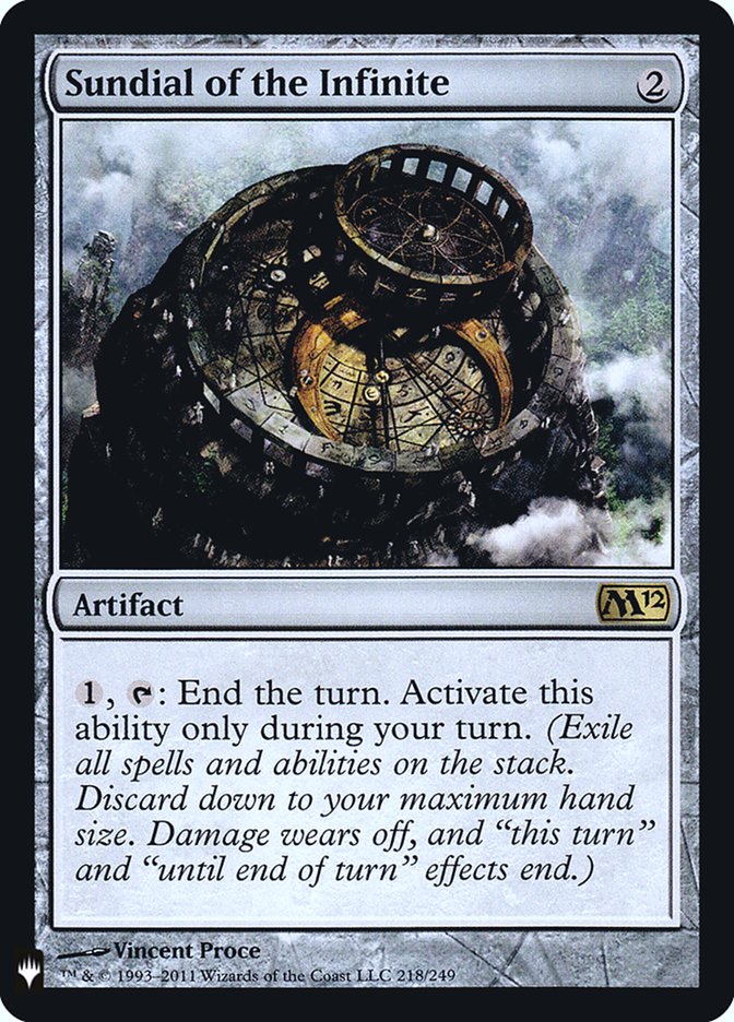 Sundial of the Infinite [Mystery Booster] | Gam3 Escape