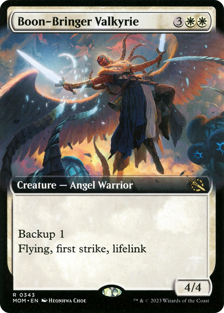 Boon-Bringer Valkyrie (Extended Art) [March of the Machine] | Gam3 Escape