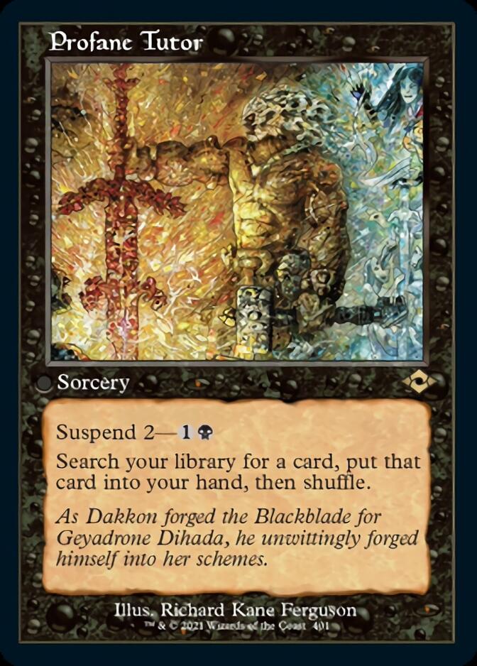 Profane Tutor (Retro) [Modern Horizons 2] | Gam3 Escape