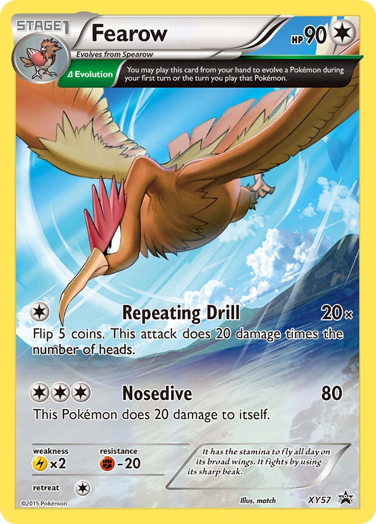 Fearow (XY57) [XY: Black Star Promos] | Gam3 Escape