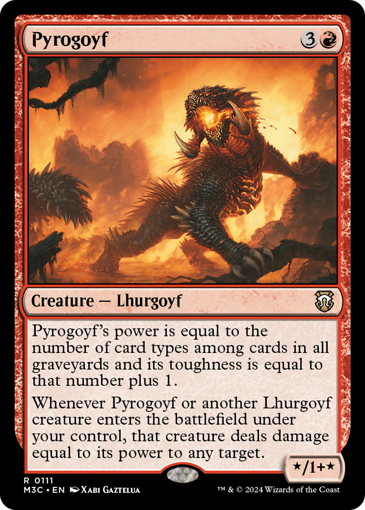 Pyrogoyf [Modern Horizons 3 Commander] | Gam3 Escape