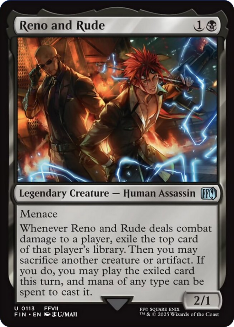 Reno and Rude [FINAL FANTASY] | Gam3 Escape