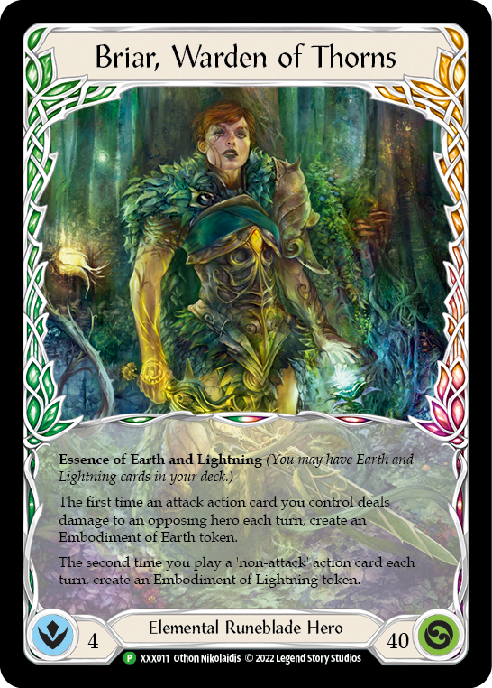 Briar // Briar, Warden of Thorns [XXX011/XXX012] (Promo) | Gam3 Escape