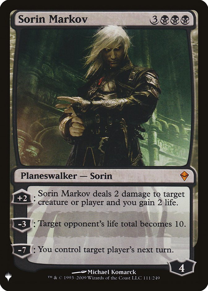 Sorin Markov [Mystery Booster] | Gam3 Escape