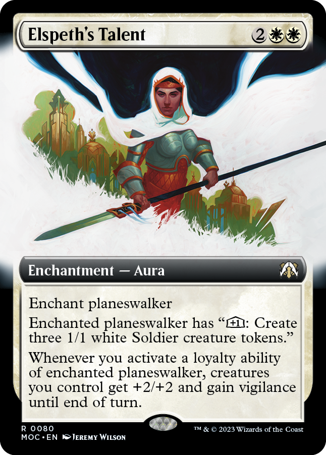 Elspeth's Talent (Extended Art) [March of the Machine Commander] | Gam3 Escape
