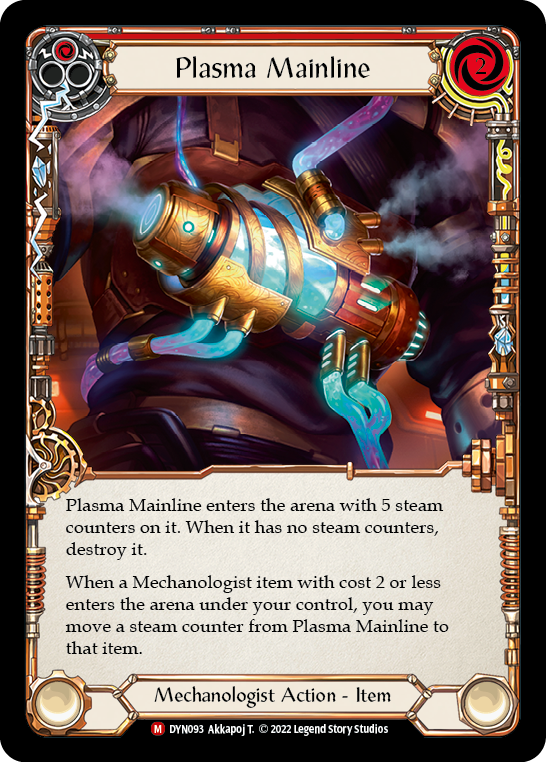 Plasma Mainline [DYN093] (Dynasty)  Rainbow Foil | Gam3 Escape
