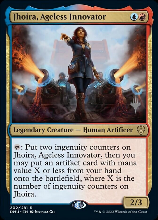 Jhoira, Ageless Innovator (Promo Pack) [Dominaria United Promos] | Gam3 Escape