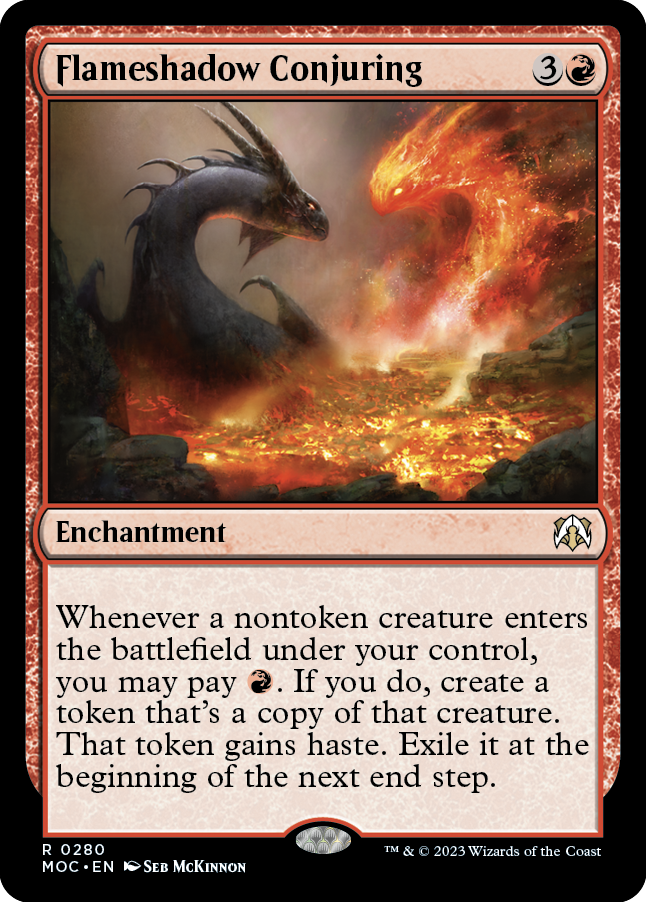 Flameshadow Conjuring [March of the Machine Commander] | Gam3 Escape