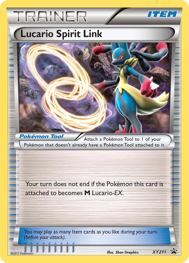 Lucario Spirit Link (XY211) [XY: Black Star Promos] | Gam3 Escape