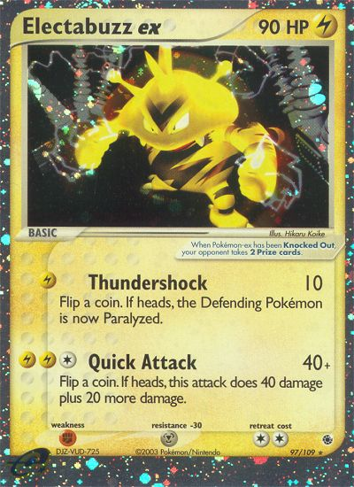 Electabuzz ex (97/109) [EX: Ruby & Sapphire] | Gam3 Escape